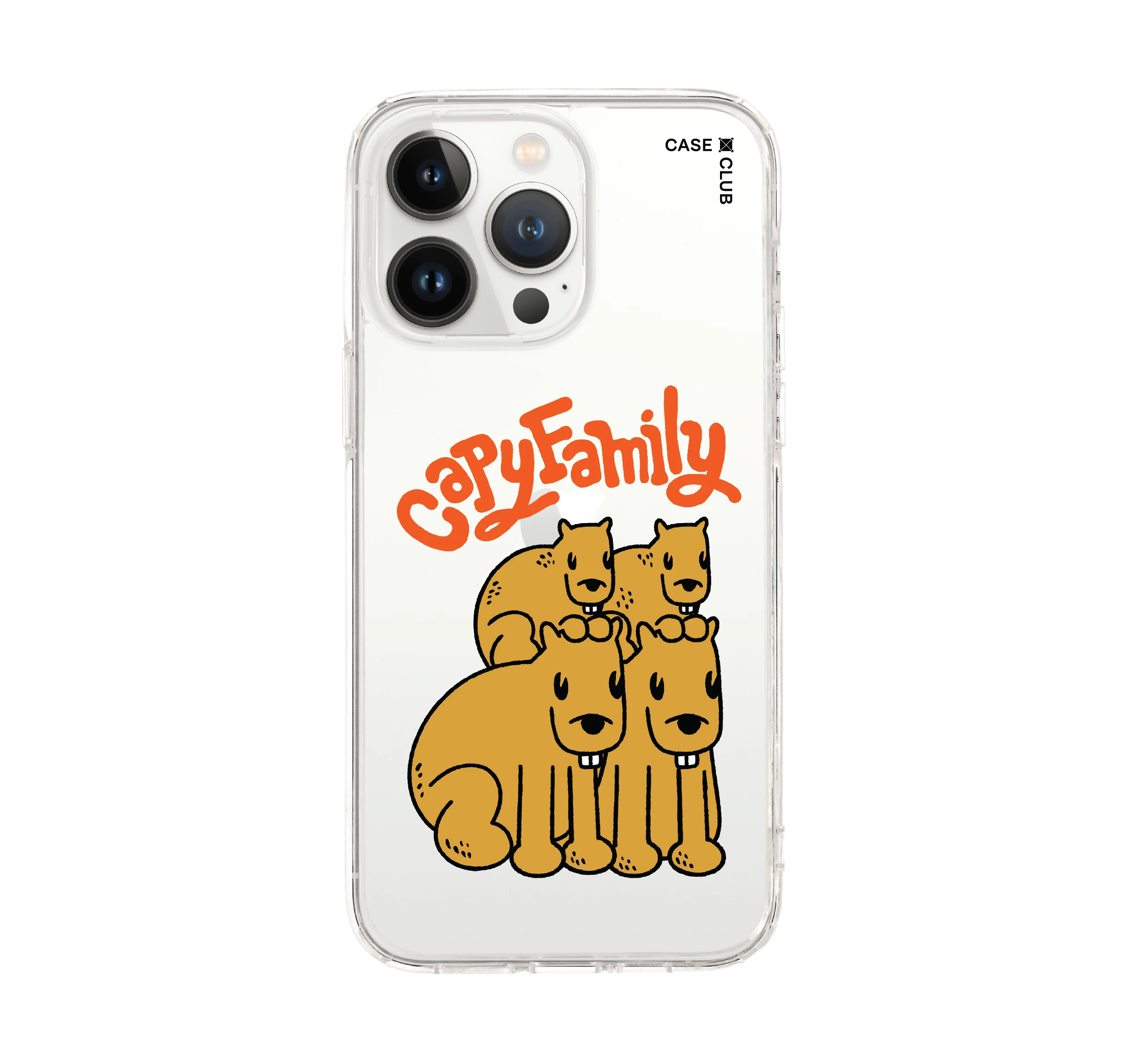 เคสใส iphone 14 pro max ความสุขของคาปิบาร่า